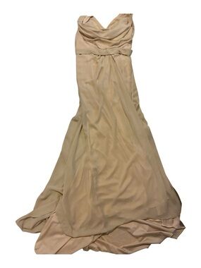 Babyonline wedding/event sleeveless dress size XS drape front
